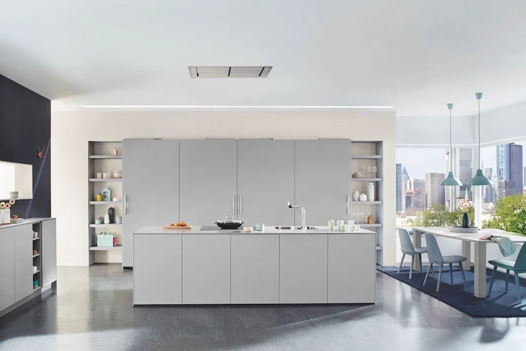 Modern modular kitchen with premium cabinets and storage